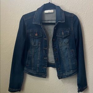 Jou Jou Dark Blue Jean Jacket